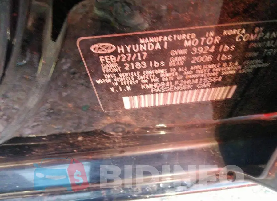 KMHD84LF2HU415564 Photo# 9