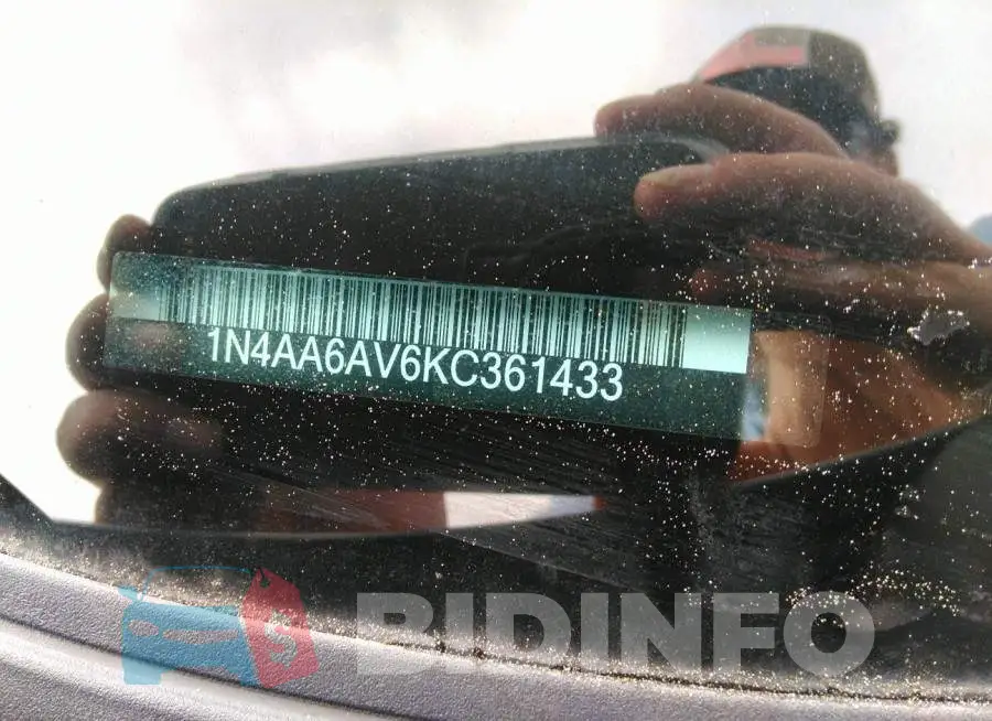 1N4AA6AV6KC361433 Photo# 9