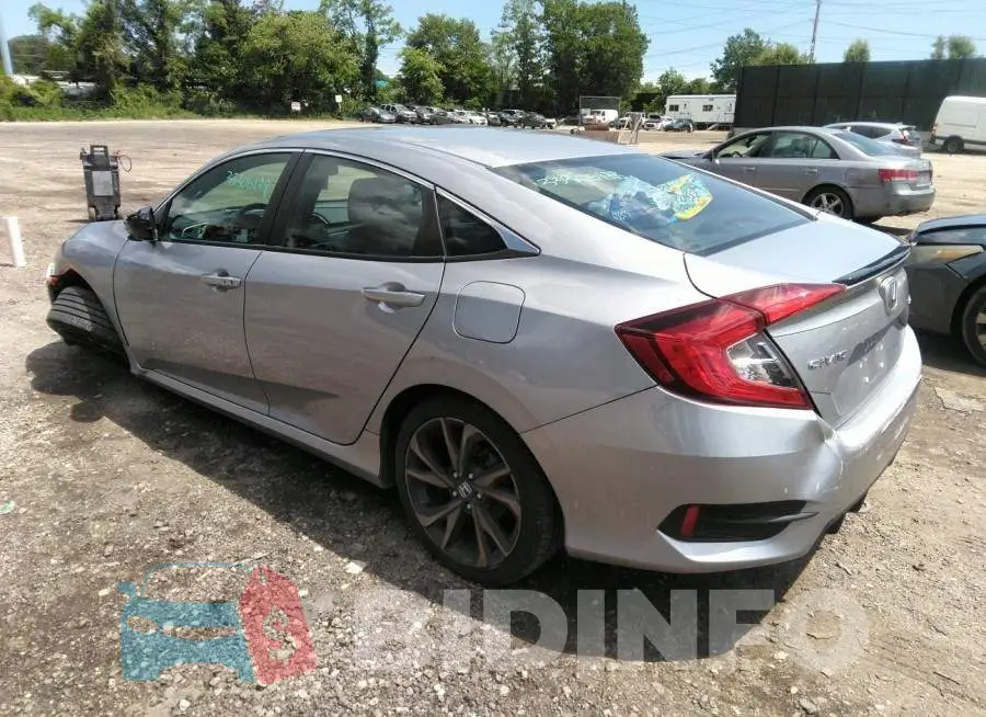 2HGFC2F83KH593332 Photo# 3