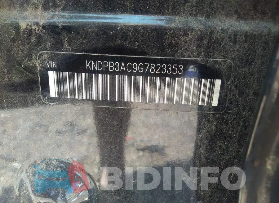 KNDPB3AC9G7823353 Photo# 9