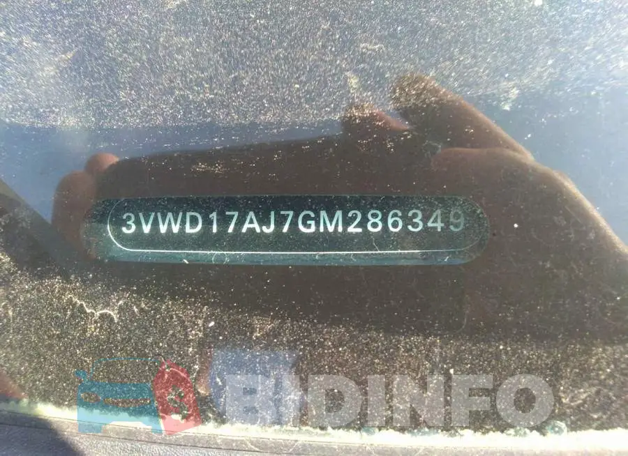 3VWD17AJ7GM286349 Photo# 9