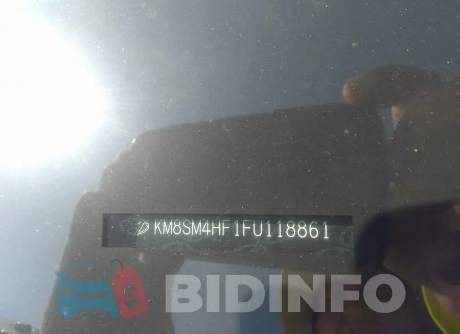 KM8SM4HF1FU118861 Photo# 9