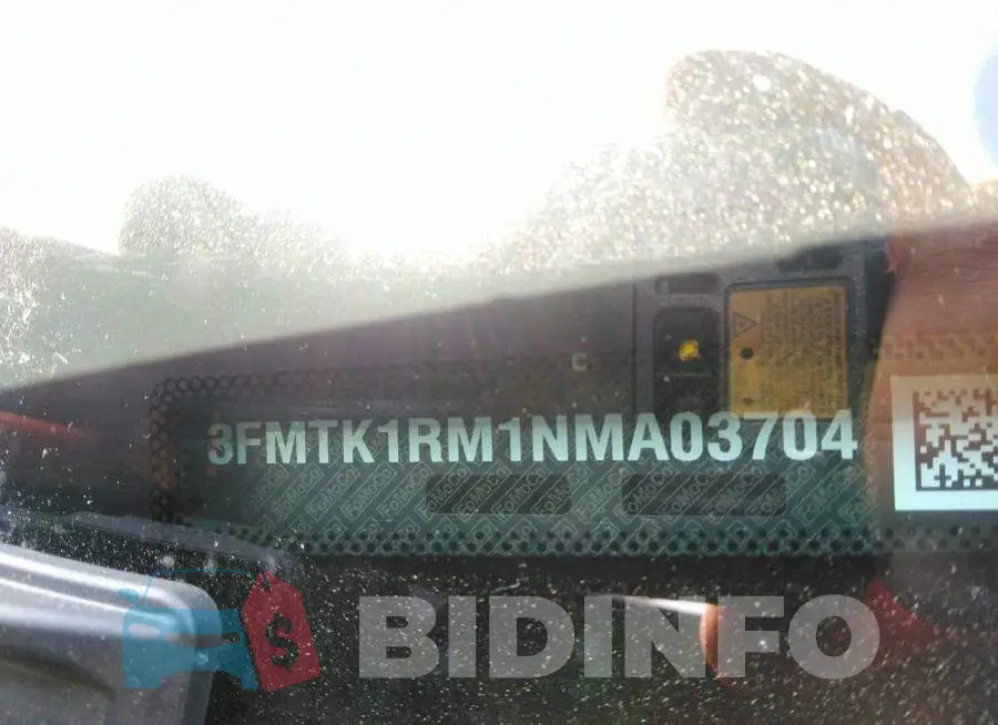 3FMTK1RM1NMA03704 Photo# 9