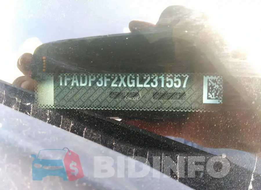 1FADP3F2XGL231557 Photo# 9