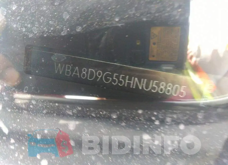 WBA8D9G55HNU58805 Photo# 9