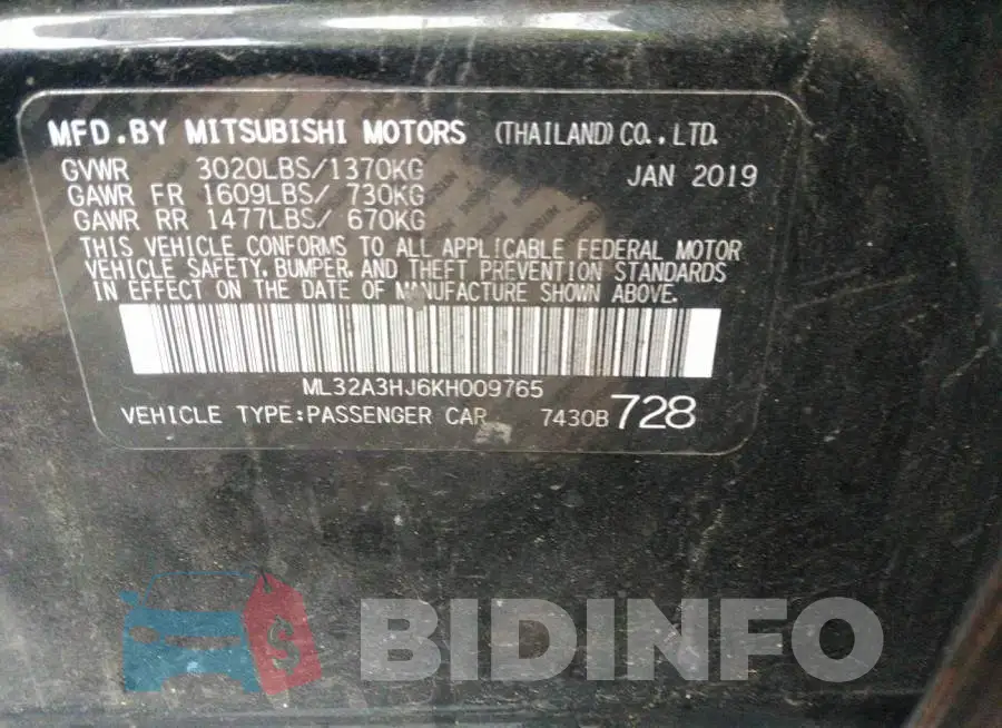 ML32A3HJ6KH009765 Photo# 9