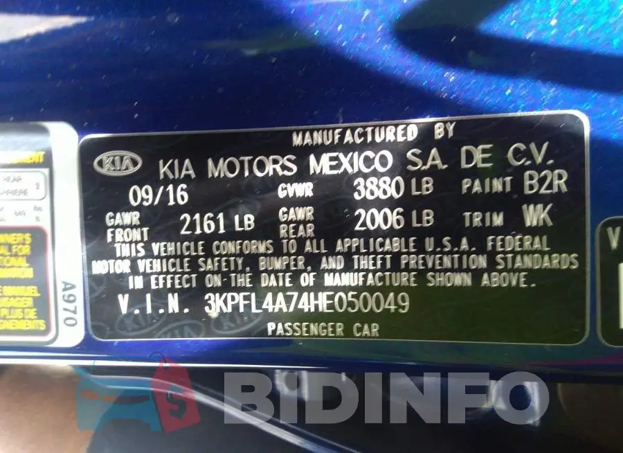 3KPFL4A74HE050049 Photo# 9