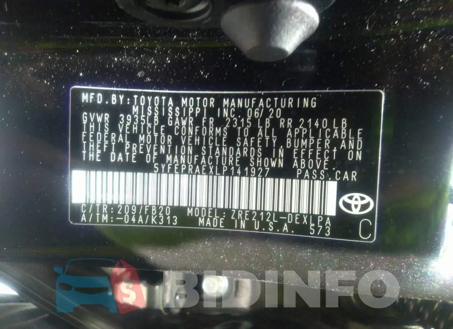 5YFEPRAEXLP141927 Photo# 9