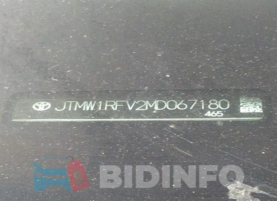 JTMW1RFV2MD067180 Photo# 9