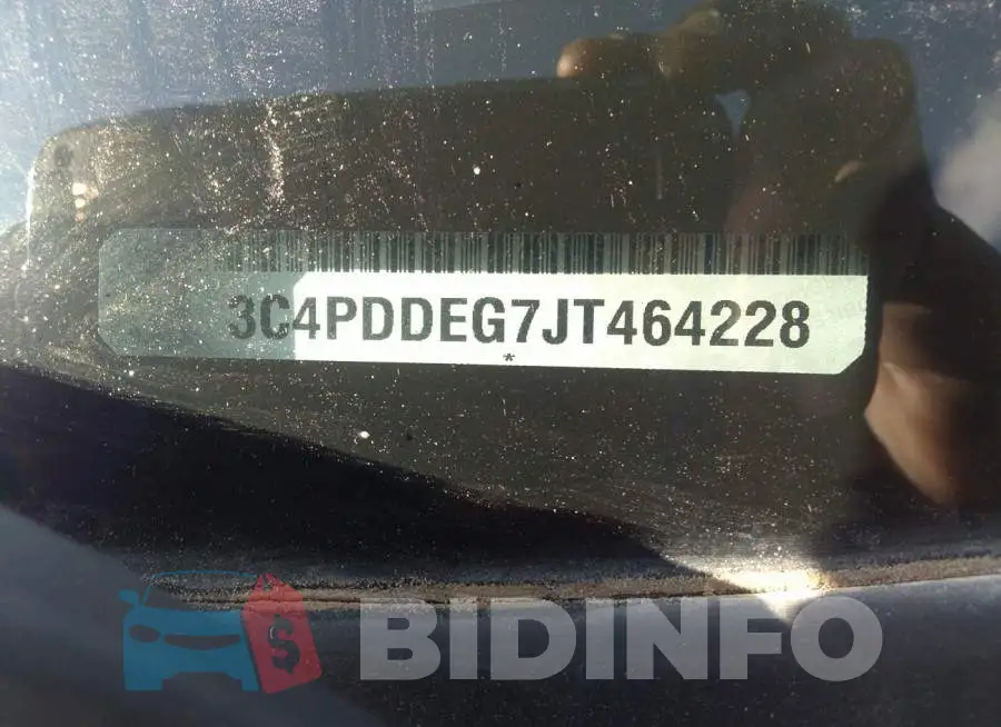 3C4PDDEG7JT464228 Photo# 9
