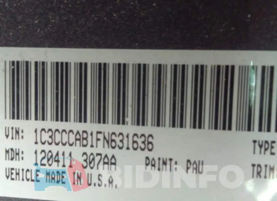 1C3CCCAB1FN631636 Photo# 9
