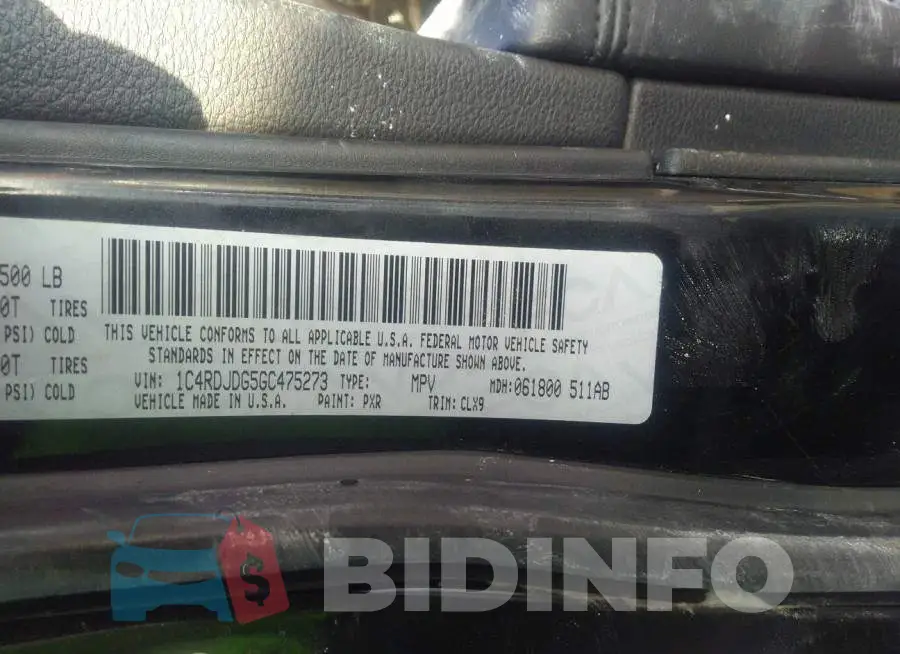 1C4RDJDG5GC475273 Photo# 9