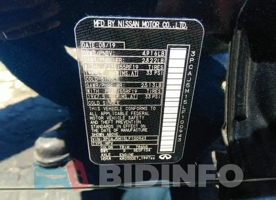 3PCAJ5M15LF100943 Photo# 9