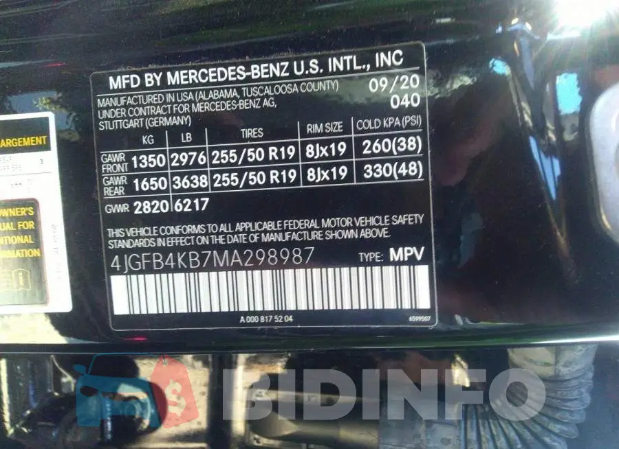 4JGFB4KB7MA298987 Photo# 9