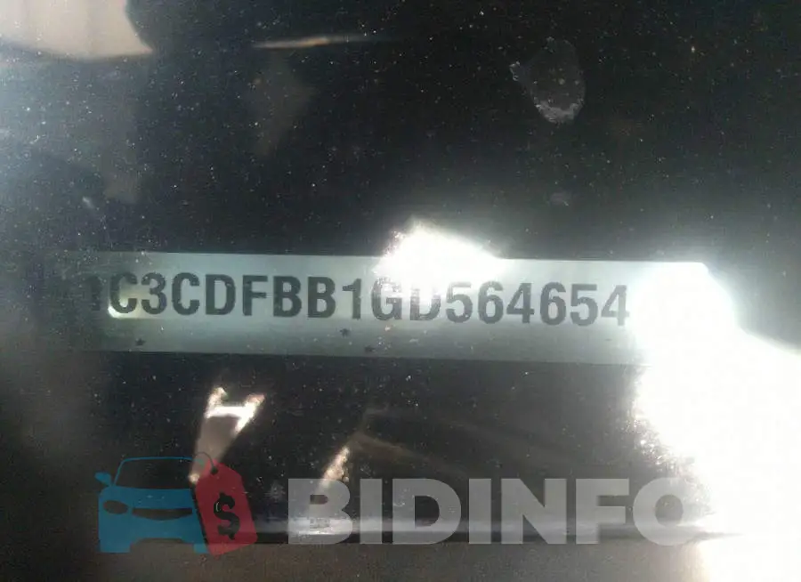 1C3CDFBB1GD564654 Photo# 9