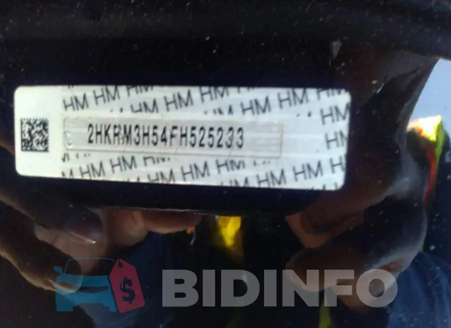 2HKRM3H54FH525233 Photo# 9