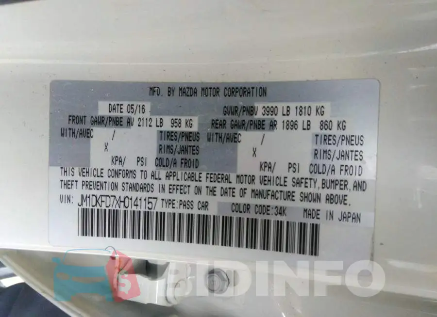 JM1DKFD7XH0141157 Photo# 9