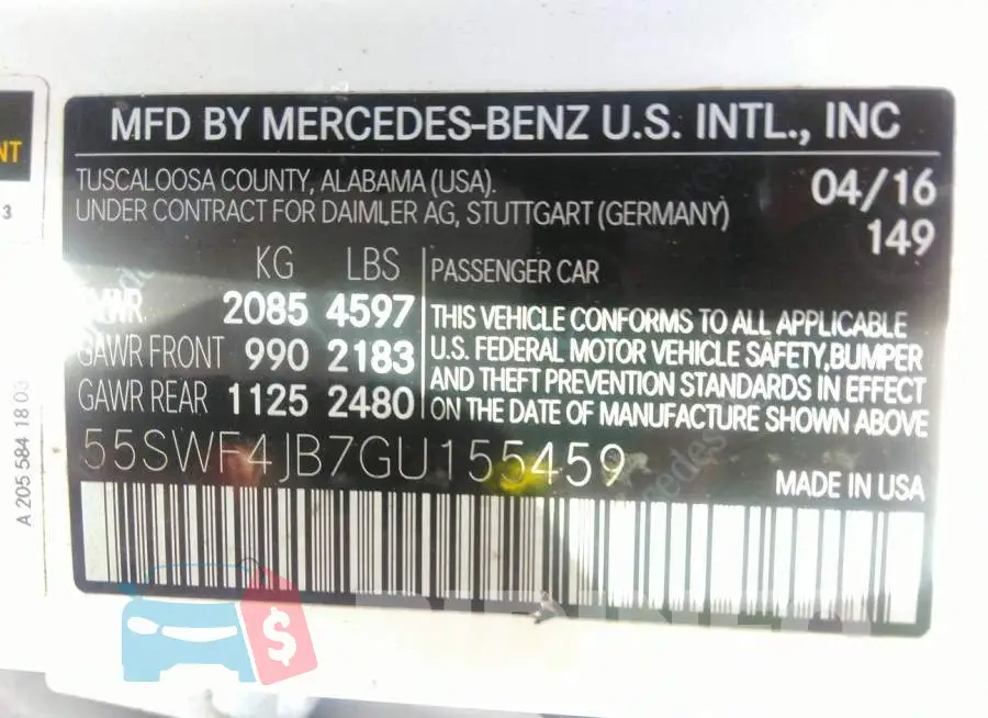 55SWF4JB7GU155459 Photo# 9
