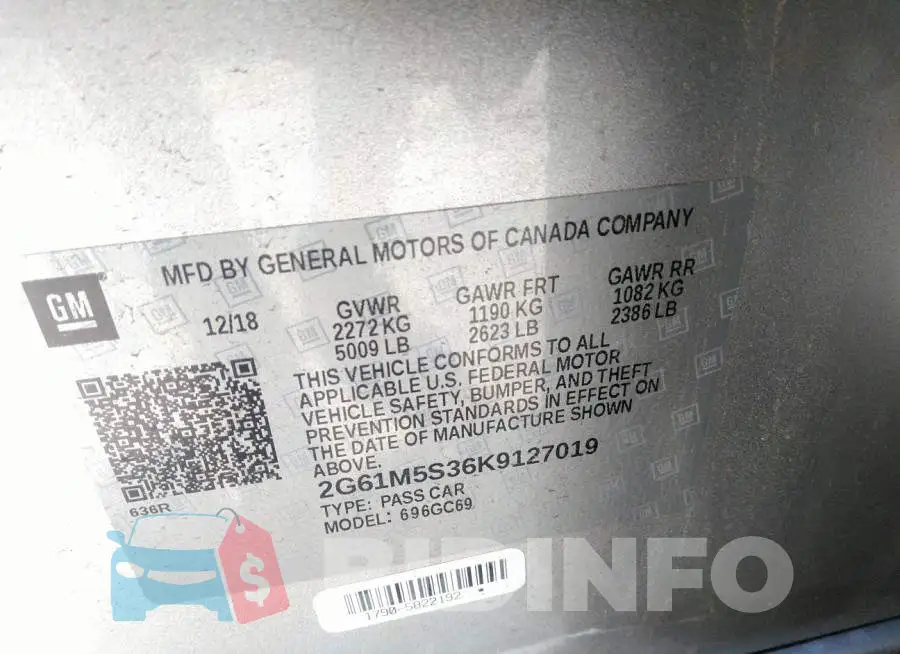 2G61M5S36K9127019 Photo# 9