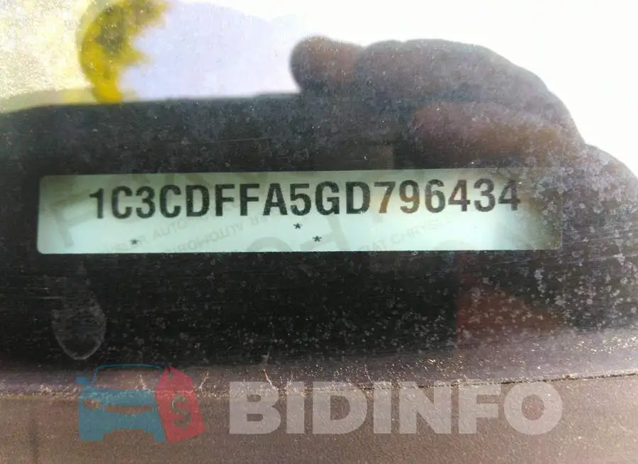 1C3CDFFA5GD796434 Photo# 9