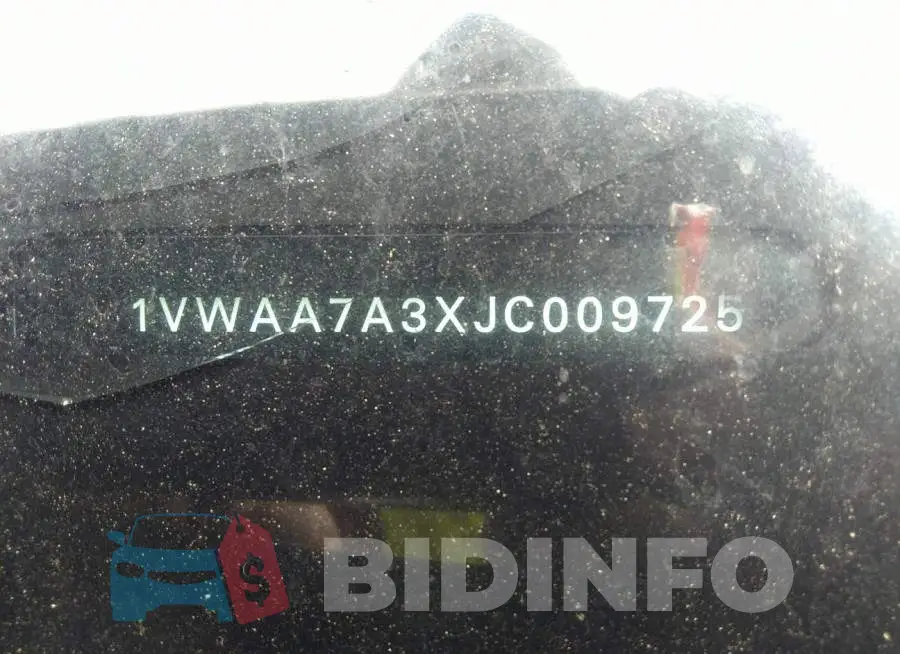 1VWAA7A3XJC009725 Photo# 9