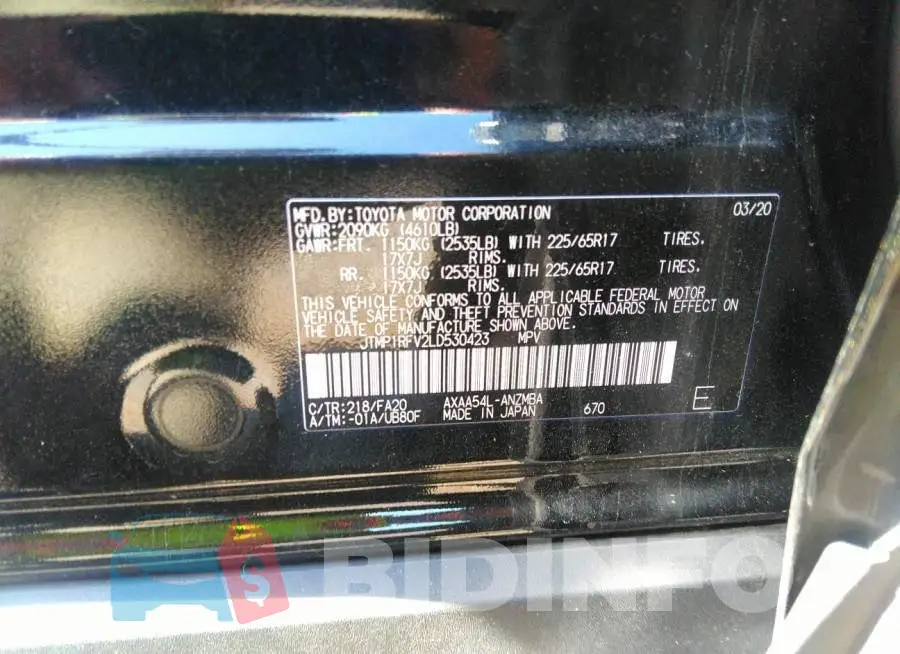 JTMP1RFV2LD530423 Photo# 9