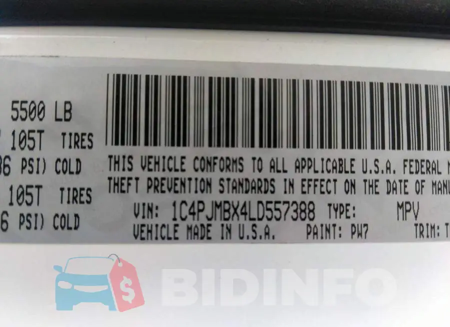 1C4PJMBX4LD557388 Photo# 9