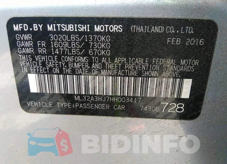 ML32A3HJ7HH003417 Photo# 9