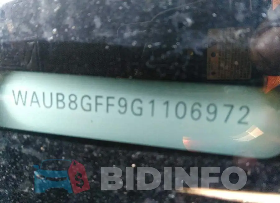 WAUB8GFF9G1106972 Photo# 9