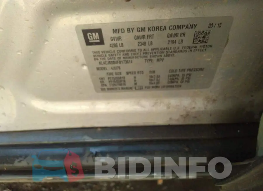 KL4CJBSB4FB173614 Photo# 9
