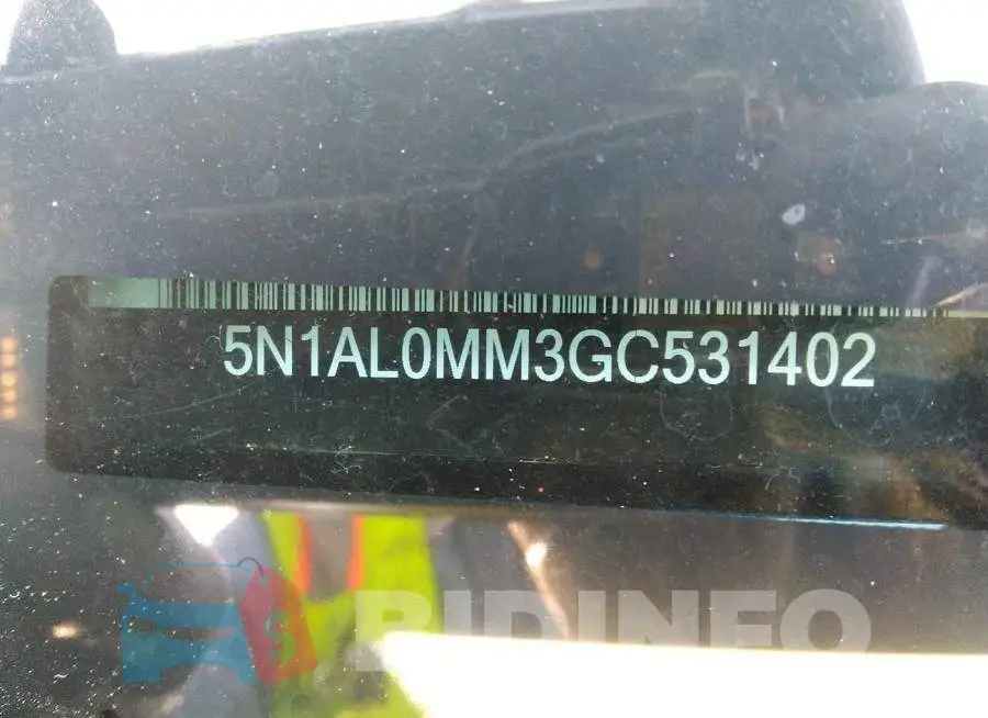 5N1AL0MM3GC531402 Photo# 9