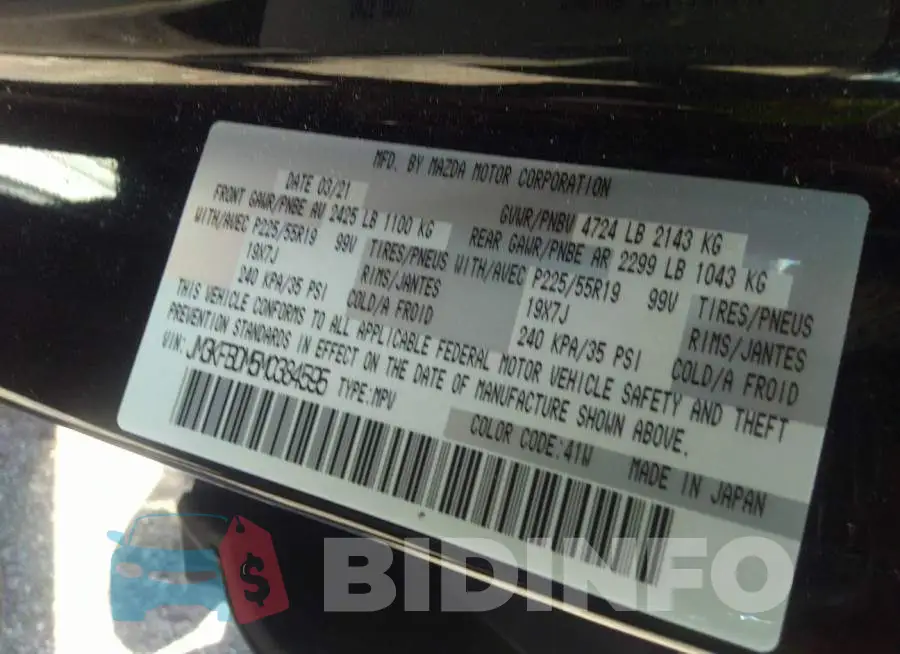 JM3KFBDM5M0384595 Photo# 9