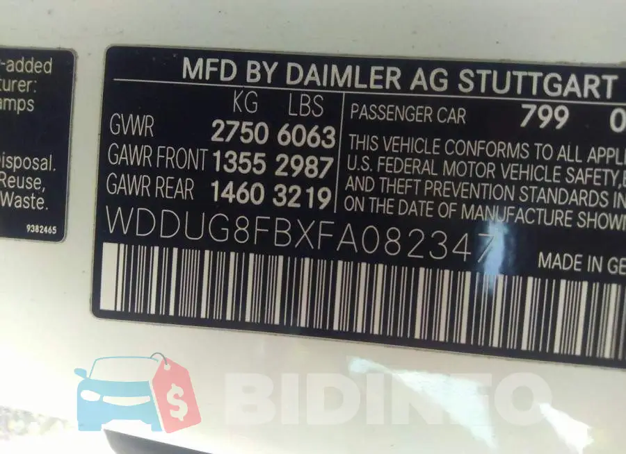 WDDUG8FBXFA082347 Photo# 9