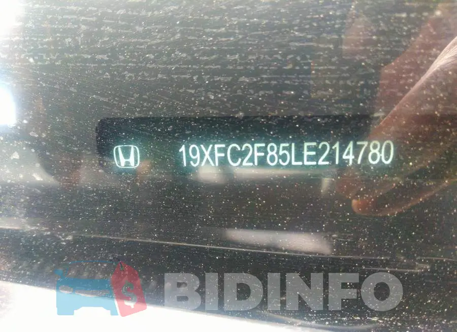 19XFC2F85LE214780 Photo# 9