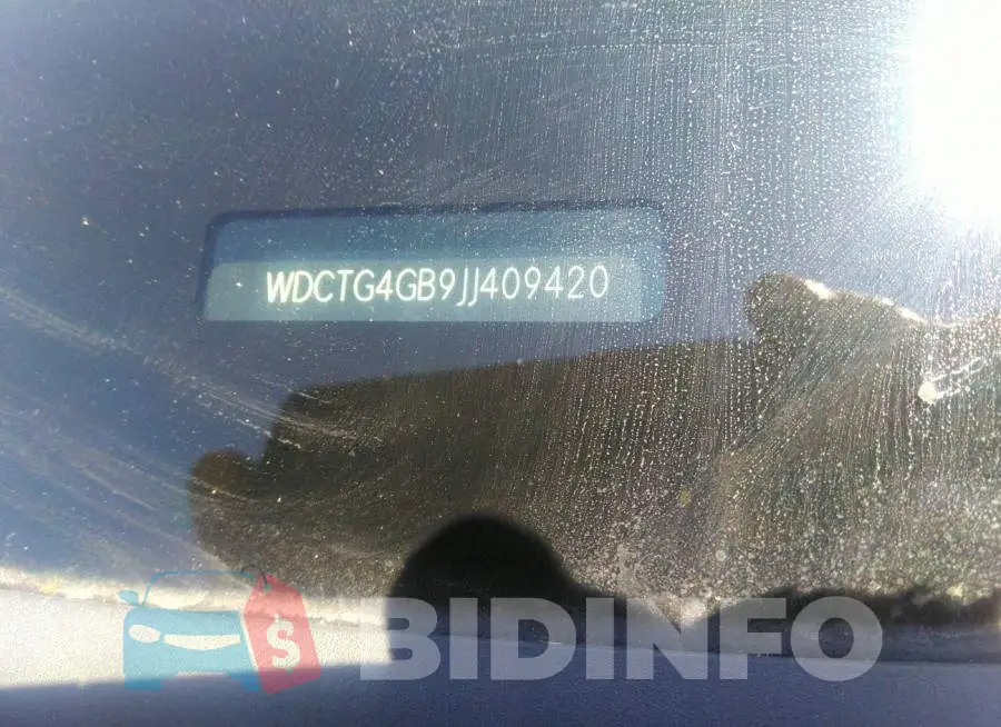 WDCTG4GB9JJ409420 Photo# 9