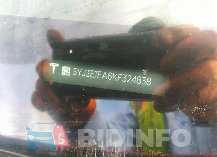 5YJ3E1EA6KF324838 Photo# 9