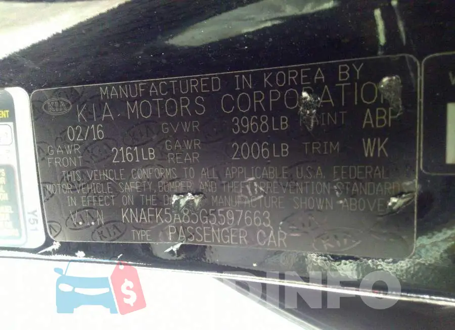 KNAFK5A85G5597663 Photo# 9