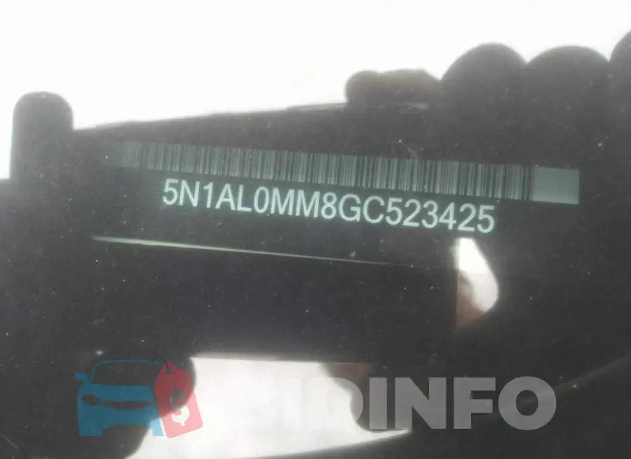 5N1AL0MM8GC523425 Photo# 9