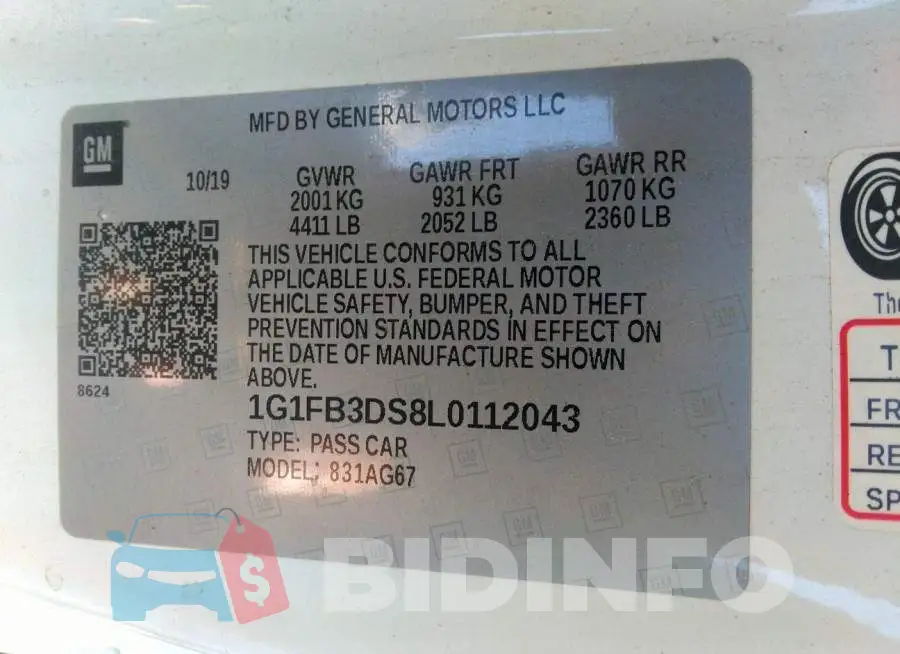1G1FB3DS8L0112043 Photo# 9