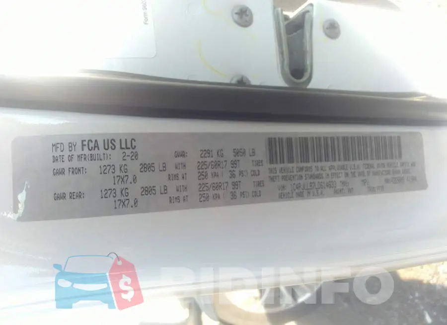 1C4PJLLB7LD614633 Photo# 9