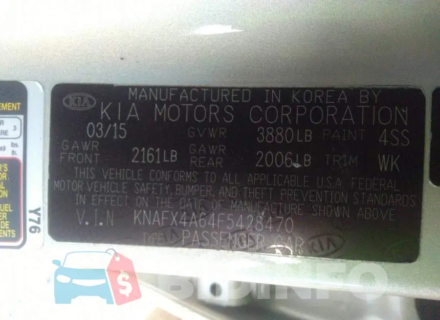KNAFX4A64F5428470 Photo# 9