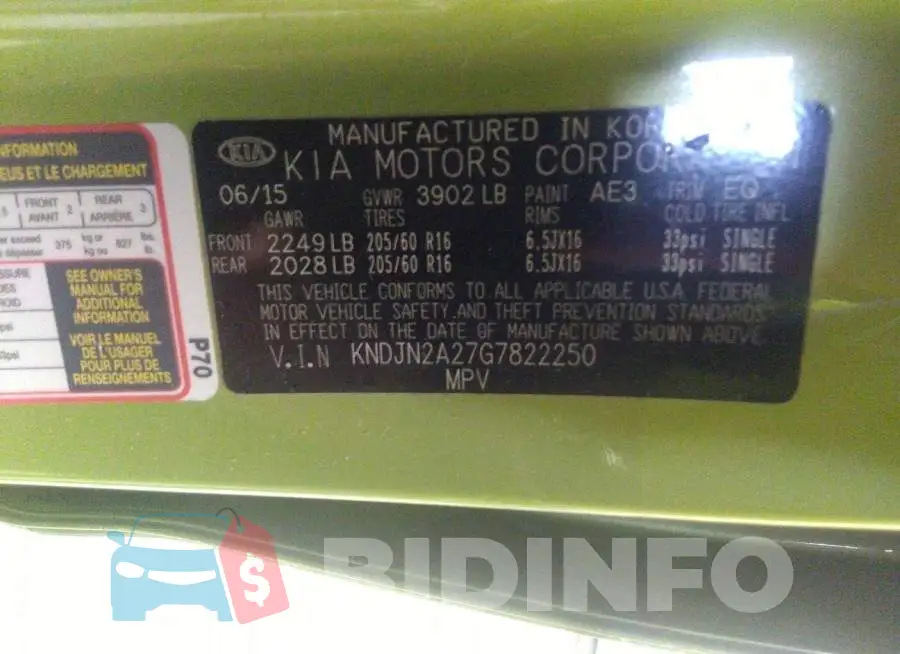 KNDJN2A27G7822250 Photo# 9