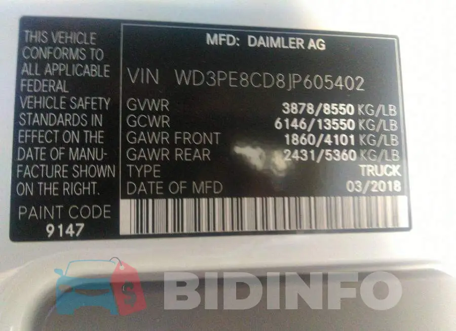 WD3PE8CD8JP605402 Photo# 9