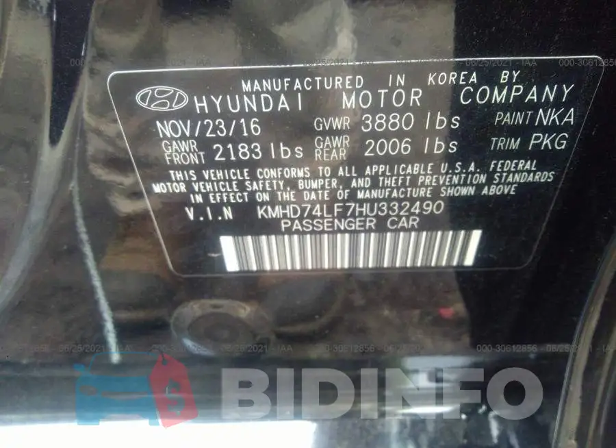 KMHD74LF7HU332490 Photo# 9