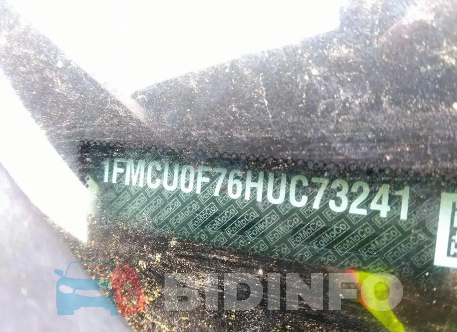 1FMCU0F76HUC73241 Photo# 9