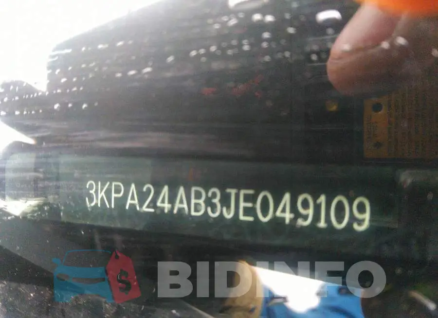 3KPA24AB3JE049109 Photo# 9