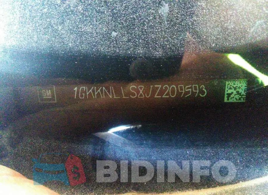 1GKKNLLS8JZ209593 Photo# 9