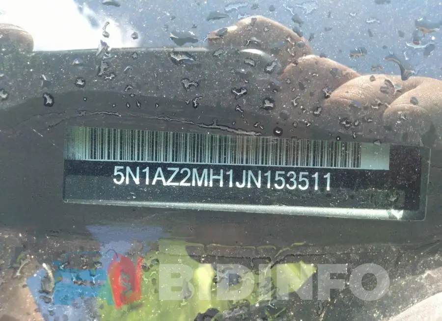 5N1AZ2MH1JN153511 Photo# 9