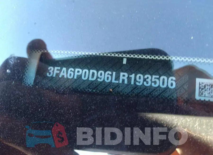 3FA6P0D96LR193506 Photo# 9