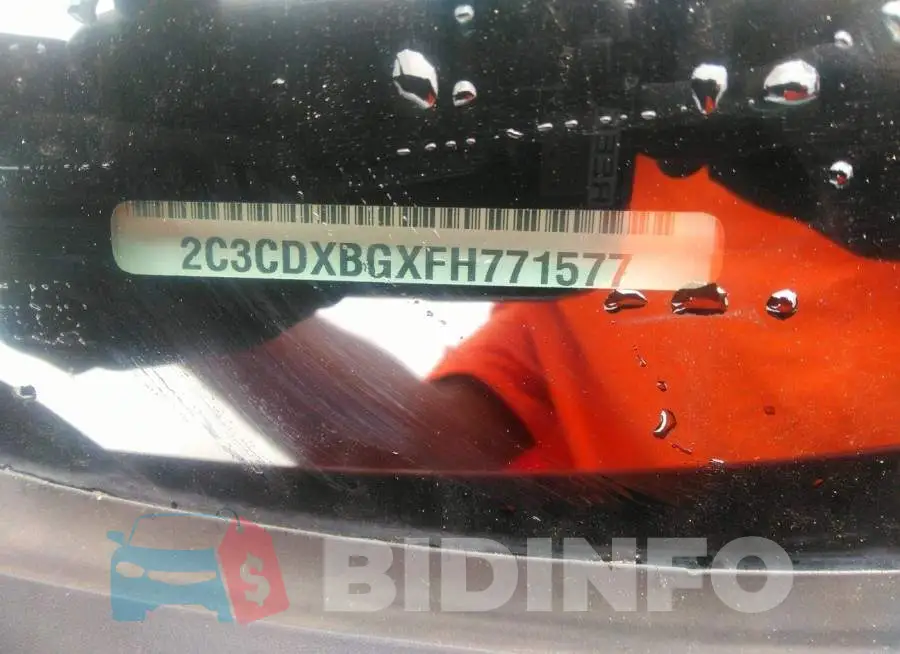 2C3CDXBGXFH771577 Photo# 9